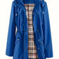 🔥Letzter Tag: 60% Rabatt!⏰🌧️ Wasserdichte lange Trenchcoats mit Kapuze für Damen👍