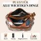 🔥👜Vintage-Tasche mit geometrischem Muster und verstellbarem Trageriemen🔥