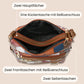 🔥👜Vintage-Tasche mit geometrischem Muster und verstellbarem Trageriemen🔥