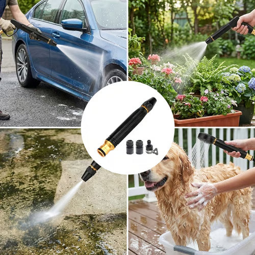 🚿50 % RABATT – Hochdruckreiniger für Auto und Garten! 💦🚗 10x leistungsstärker, 8 Sprüheinstellungen & extrem robustes Metallgehäuse