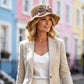 🎀60 % RABATT👒Strohhut mit Retro-Schleife – Faltbar & atmungsaktiv für den Sommer🏖️