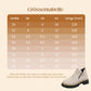🥾 Promo 50 % – Damenschuhe trendig und komfortabel, runde Spitze mit Zip 🌟👢