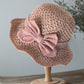 🎀60 % RABATT👒Strohhut mit Retro-Schleife – Faltbar & atmungsaktiv für den Sommer🏖️
