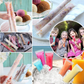 🔥Letzter Tag: 60% Rabatt! ⏰🍧🧊DIY-Eis am Stiel Formen zum Einweggebrauch | BPA-freie Zip-Beutel mit Silikon-Trichter