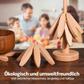 🧑‍🎄Heißer Weihnachtsverkauf🎄Isolierte Untersetzer Massivholz-Weihnachtsbaum-Untersetzer