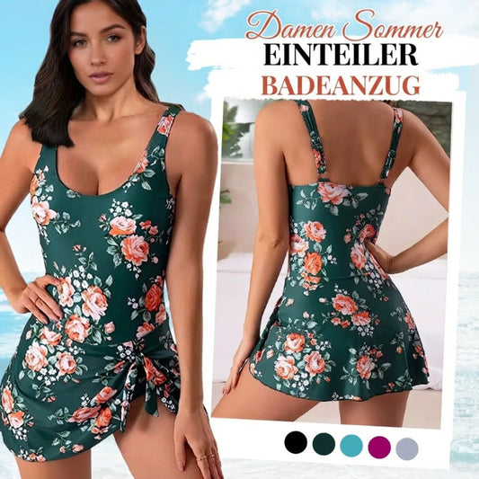 📢📢60 % Rabatt!! ⏰🩱Bademode im Sommertrend 2026👙Bauchweg-Badeanzug mit schmaler Passform und Übergröße für Damen