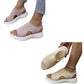 🏖️ Sommer-Sale 60% Rabatt 🏝️👡Damen Strick-Plateausandalen ✨Atmungsaktive bequeme Sommersandalen mit weicher Sohle für Stadt & Spaziergänge