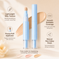🎁1+1 GRATIS✨💄Concealer Stift & Creme – deckt Augenringe, Pickel & Flecken ab, spendet Feuchtigkeit & verblendet nahtlos