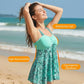 🔥LETZTER TAG SALE⚡50K+ VERKAUFT!👙Separables Badeoutfit: Trägertop & Badehose 🏖️