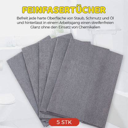 ✨5 Stück hochwirksame magische Reinigungstücher (extra dick)
