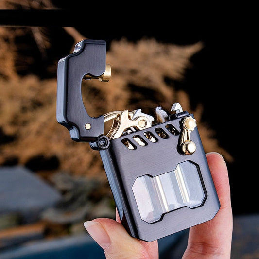 🌞Sommer-Schnäppchen🔥Mechanisches Feuerzeug mit Metall-Joystick