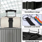 💥Praktische Reiselösung: Stabile, verstellbare Gepäckgurte. Endlich beide Hände frei am Flughafen!