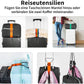 💥Praktische Reiselösung: Stabile, verstellbare Gepäckgurte. Endlich beide Hände frei am Flughafen!