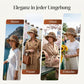 🎀60 % RABATT👒Strohhut mit Retro-Schleife – Faltbar & atmungsaktiv für den Sommer🏖️