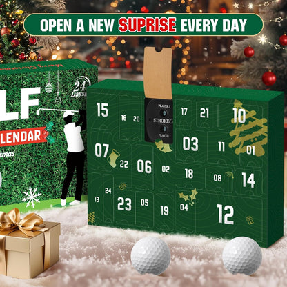 🏆Blitzangebot⚡ Golf-Adventskalender 2025 für Männer - 24 Tage voller Golf-Überraschungen & Weihnachts-Spaß!