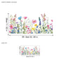 🌸Frühjahrsangebot: 60% Rabatt💞Bunter Blumenstrauß Fensteraufkleber🖼️(frei zuschneidbar)