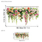 🌸Frühjahrsangebot: 60% Rabatt💞Bunter Blumenstrauß Fensteraufkleber🖼️(frei zuschneidbar)