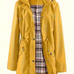 🔥Letzter Tag: 60% Rabatt!⏰🌧️ Wasserdichte lange Trenchcoats mit Kapuze für Damen👍