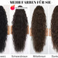 💕50 % RABATT💕Lockige, gewellte Frizz-Haarverlängerung mit Pferdeschwanz