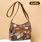 🔥👜Vintage-Tasche mit geometrischem Muster und verstellbarem Trageriemen🔥