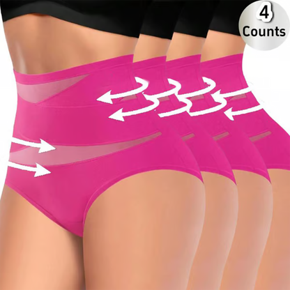 🌸Letzter Tag – Kaufe 1 erhalte 3 gratis!✨Hoch taillierte Formhose in Übergröße mit Bauchstraffung