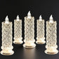 🔥Letzter Tag 50% Rabatt🎁Set mit 4 LED-Kristallkerzenleuchtern