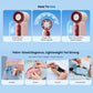 🏖️ Sommer-Sale 60% Rabatt 🏝️❄️🧊Mini-Handventilator mit LED-Anzeige👍5-stufiger Turbo-Ventilator im Taschenformat🍃✨Über USB aufladbar, schnelle Kühlung für Reisen und beim Schminken