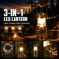 👍🔥46.000+ verkauft!⚡💡⛺Wiederaufladbare LED-Solar-Laterne – Zusammenklappbar, magnetisch & perfekt als Notlicht bei Stromausfall