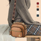 🔥Letzter Tag: 60% Rabatt! ⏰👜✨ Klassische Crossbody-Tasche aus PU-Leder – Vielseitig, verstellbarer breiter Gurten & viele Fächer