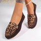 🔥Letzter Tag: 60% Rabatt! ⏰🐆✨Patchwork-Loafer mit Leopardenmuster für Damen 👡