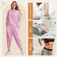 🔥Letzter Tag: 60% Rabatt! ⏰💞 2-teiliges Langarm-Set: weicher Rundhals-Pullover & Hose, langlebig, vielseitig kombinierbar für jeden Tag 💞🔥
