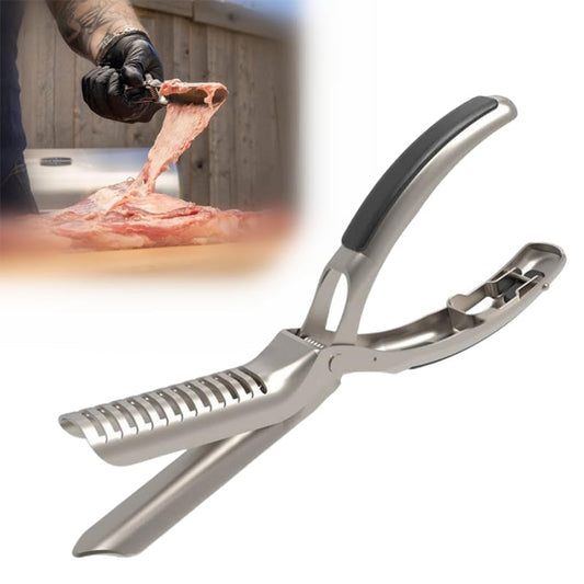 🔥Heißer Verkauf 50% Rabatt✨🥩 Grill Rib Skinner aus Edelstahl
