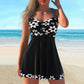 🔥LETZTER TAG SALE⚡50K+ VERKAUFT!👙Separables Badeoutfit: Trägertop & Badehose 🏖️