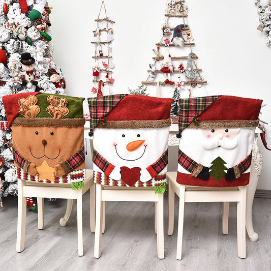 🎄Weihnachts-Sale 48% Rabatt🎄🔥Süße Weihnachts-Stuhlhussen🔥