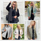 ⏳Begrenzte Zeit 49% Rabatt💥Gestrickte Patchwork-Pufferjacke für Damen