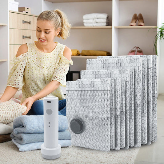 🧳Reise-Vakuum-Storagebeutel & tragbares Pump-Set🎁