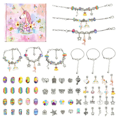 🥳💞 Über 75.000 Stück verkauft!🎨📿Charm-Armband Schmuckherstellung Set🎁