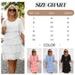 🔥Letzter Tag: 60% Rabatt!⏰👗✨Damen Kleid – Rundhals, Kaskaden-Rüschen & Mehrlagig – Elegant, Schmeichelhaft & Perfekt für Sommer & Anlässe 🌸