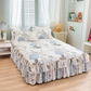 🔥Heißer Verkauf 50% Rabatt🛏️3-teiliges Bettvolant-Set🌺