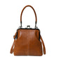 🔥Letzter Tag: 60% Rabatt! ⏰👜Damen Kiss Lock Crossbody Bag mit Top Handle🎁