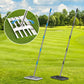 🔥Letzter Tag: 60% Rabatt! ⏰⛳🌱 Edelstahl Rasenplanierer & Garten-Rechen – Präziser Nivellierer für Golf, Rasen & Sandflächen