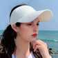 🏖️ Sommer-Sale 60% Rabatt 🏝️🧢☀️ Atmungsaktive Damen-Mesh-Kappe mit Schirm – Breiter 10-cm-Schirm, UV-Schutz, 6 Farben, Leichtgewicht (80 g), Tennis, Strand, Sport ✨