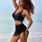 💥🏖️ 60% WEG! Hoher Bund, Mesh & Figurformender Bikini 🌊☀️