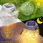 🔥Letzter Tag: 60% Rabatt! ⏰☀️Solar-Lampe aus Rissglas im Glasdesign💡