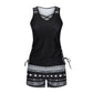 🏖️ Sommer-Sale 60% Rabatt 🏝️🩱Zweiteiliger Tankini– hochtailliert mit Bandeau-Top – perfekt für den Strand👙