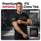 🔥Letzter Tag: 60% Rabatt! ⏰👕🏃 Herren Rundhals-T-Shirt Athletic Fit – Atmungsaktive Baumwolle, Bewegungsfreiheit & Feuchtigkeitsableitung Für Optimalen Komfort ✨