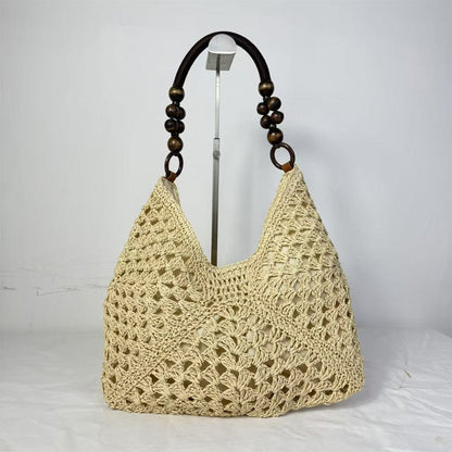 👜✨ Handgewebte Tragetasche mit Innenfutter – natürlich, stabil & alltagstauglich🏖️🏝️