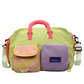 📢📢60%Rabatt!!🥳💞50K+VERKAUFT!🏆🛍️👜Lässige Reisetasche mit Farbblock-Design🧳🎁