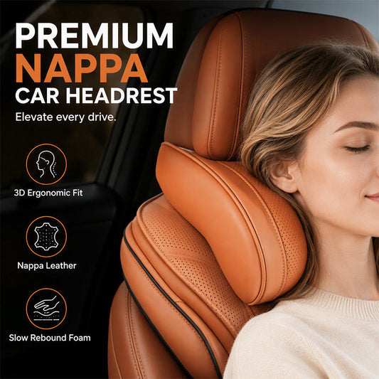 🥳💞 Über 75.000 Stück verkauft!⚡🚗💤Memory-Schaum-Nackenstütze fürs Auto – für entspannte Fahrten🎁