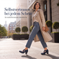 ⌛Zeitlich begrenzt – 50% Rabatt!!!🎉👠Mary-Jane-Schuhe für Damen mit runder Spitze, überkreuzten Riemen, Blockabsatz, Plateau und Cut-Out-Ausschnitten, hochhackig